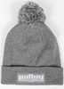Czapka zimowa PIT BULL BUBBLE ONE TONE BOXING szara