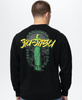 Bluza PIT BULL BJJ FIGHT DVSN czarna prosta