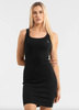 Sukienka PIT BULL Rib LAYLA DRESS czarna