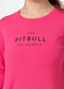 Damski Longsleeve sportowy PIT BULL AVENIDA WMN malinowy
