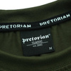 T-shirt PRETORIAN MILITARY LOGO oliwkowy