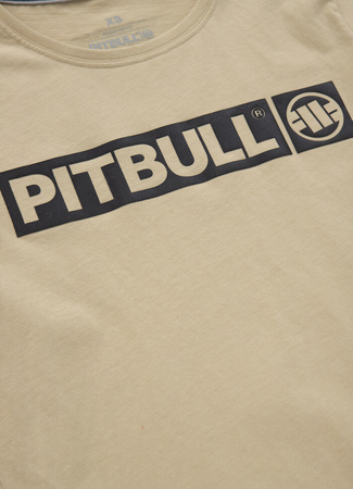 T-shirt damski PIT BULL HILLTOP 23 WMN beżowy