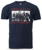 T-shirt DOBERMANS HORDE OF VIKINGS TS343 granatowy