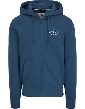 Bluza PIT BULL SAMPSON petrol blue rozpinana 