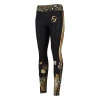 Legginsy sportowe damskie  EXTREME HOBBY ROSE czarny