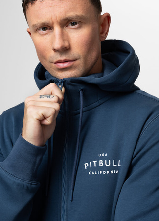 Bluza PIT BULL SAMPSON petrol blue rozpinana 