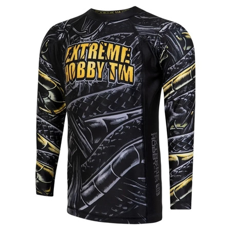 Longsleeve rashguard kids EXTREME HOBBY BONE CRUSHER czarny