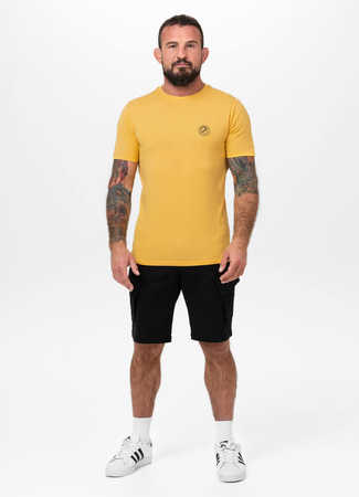 T-shirt PIT BULL SAN DIEGO CA SMALL LOGO żółty (pale yellow)