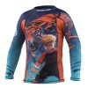 Longsleeve rashguard kids  EXTREME HOBBY TIGER pomarańczowy