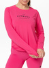 Damski Longsleeve sportowy PIT BULL AVENIDA WMN malinowy