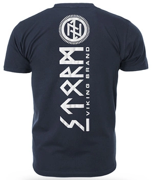 T-shirt DOBERMANS ROUGH SEA TS346 granatowy