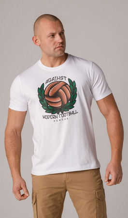 T-shirt PGWEAR CALCIO biały