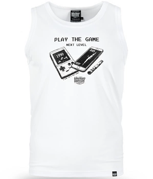 Tank top DOBERMANS PLAY THE GAME BX375 biały