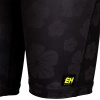 Legginsy biegowe 1/3 damskie  EXTREME HOBBY  FLOWERS szary