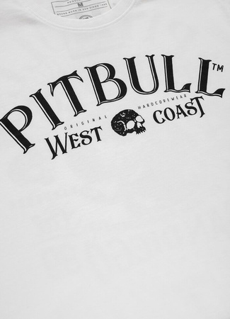 T-shirt PIT BULL Garment Washed SAN DIEGO 89 210 biały