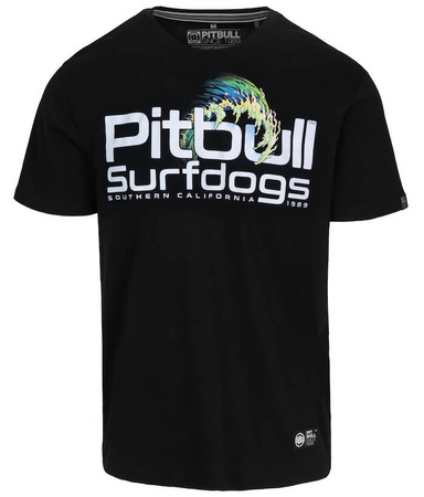 T-shirt PIT BULL CAMINO czarny