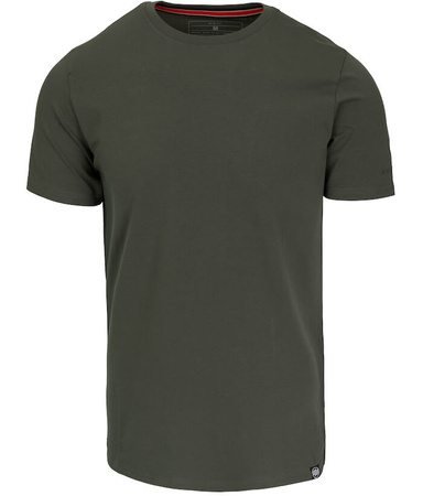 T-shirt PIT BULL MINIMAL 190 spandex old green