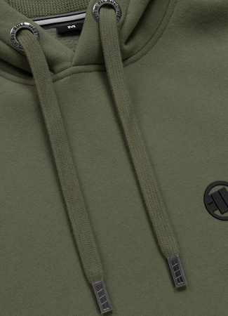 Bluza PIT BULL SMALL LOGO oliwkowa (olive) kaptur