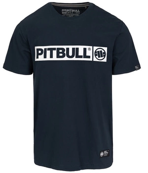 T-shirt PIT BULL HILLTOP 170 granatowy (navy)