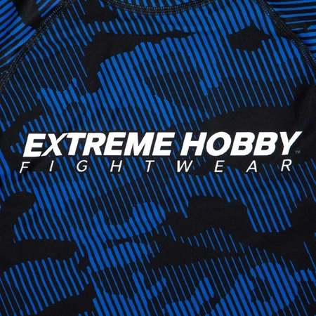 Short sleeve rashguard EXTREME HOBBY HAVOC niebieski