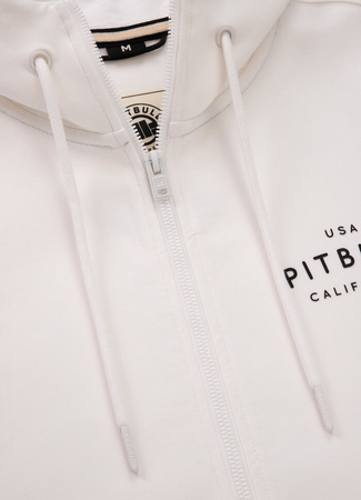 Bluza PIT BULL SAMPSON off white rozpinana kaptur
