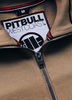 Bluza PIT BULL OLDSCHOOL TAPE LOGO TERRY czarna stójka