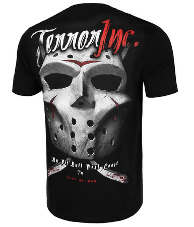 T-shirt PIT BULL TERROR MASK czarny