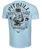T-shirt PIT BULL Garment Washed SAN DIEGO 89 210 błękitny