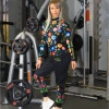 Longsleeve rashguard damski EXTREME HOBBY FOLK 2 czarny