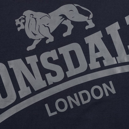 T-shirt LONSDALE WATTON granatowy