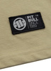 T-shirt PIT BULL SLIM FIT NO LOGO spandex beżowy (pale sand)