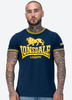 T-shirt LONSDALE LEES granatowy