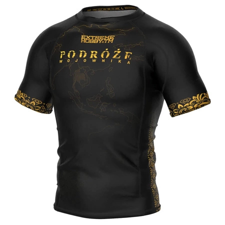 Short Sleeve Rashguard Podróże Wojownika