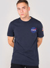 T-shirt ALPHA INDUSTRIES SPACE SHUTTLE T granatowa 176507 07