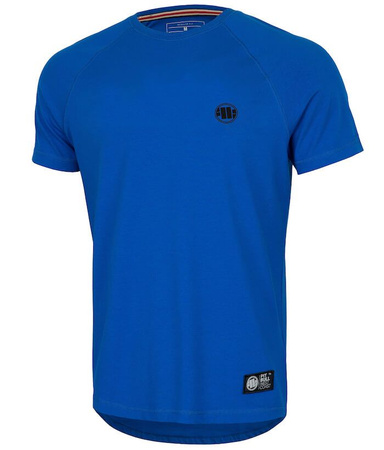 T-shirt PIT BULL MERCADO SMALL LOGO 210 niebieski