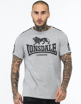 T-shirt LONSDALE STOUR szary