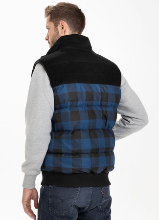 Bezrękawnik PIT BULL CONVOY niebiesko-czarny