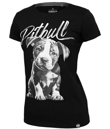 T-shirt damski PIT BULL PUPPY WMN czarny