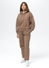 Damska bluza PIT BULL Washed LOVIA WMN chocolate mousse