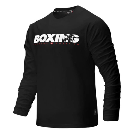 Longsleeve EXTREME HOBBY BOLD BOXING czarny