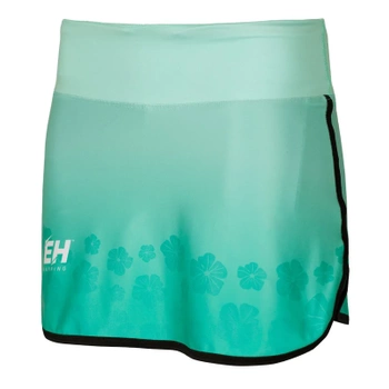 Spódnico-spodenki biegowe EXTREME HOBBY FLOWERS miętowy