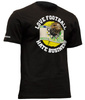 T-shirt USWEAR LOVE FOOTBALL HATE BUSINESS czarny