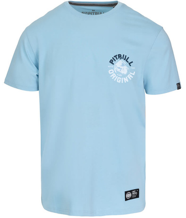 T-shirt PIT BULL DOG SD light blue