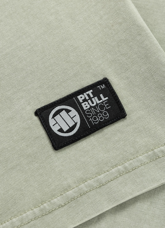T-shirt PIT BULL Denim Washed PLANET SURF dusty salvia
