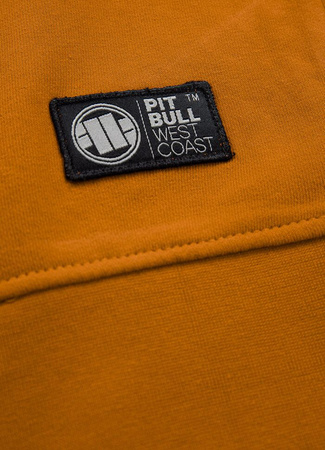 Bluza PIT BULL TRICOT VINTAGE BOXING musztardowa prosta