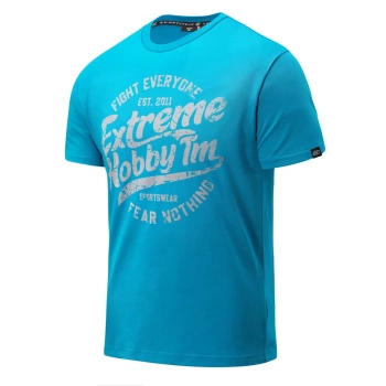 T-shirt EXTREME HOBBY WHEEL turkusowy