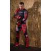 Legginsy męskie EXTREME HOBBY RED WARRIOR czarno-czerwony