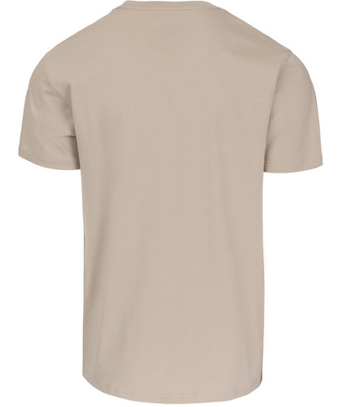 T-shirt PIT BULL USA CAL 190 spandex beżowy (greyish sand)