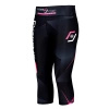 Legginsy sportowe damskie EXTREME HOBBY MT SPORT 3/4 różowy