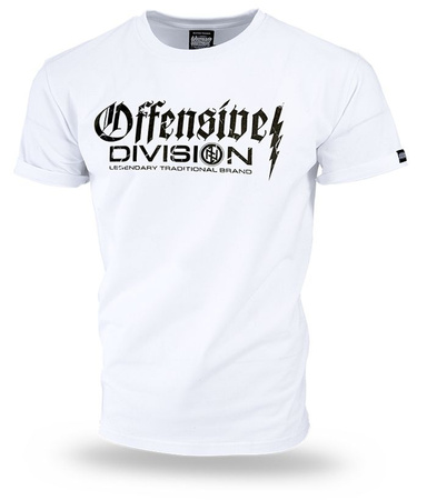 T-shirt DOBERMANS OFFENSIVE DIVISION TS214 biały